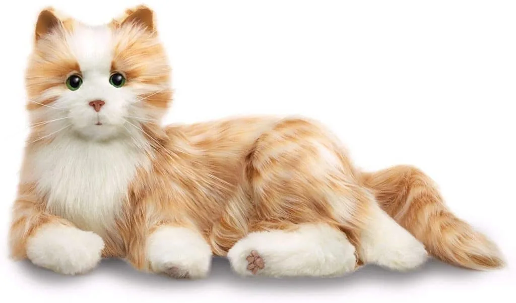 Ageless Innovation’s Joy For All Orange Tabby Cat