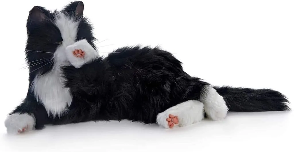 Joy For All Black & White Tuxedo Cat Review