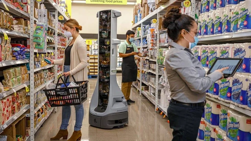These 5 Grocery Store Robots are Helping Improve Workforce Efficiency