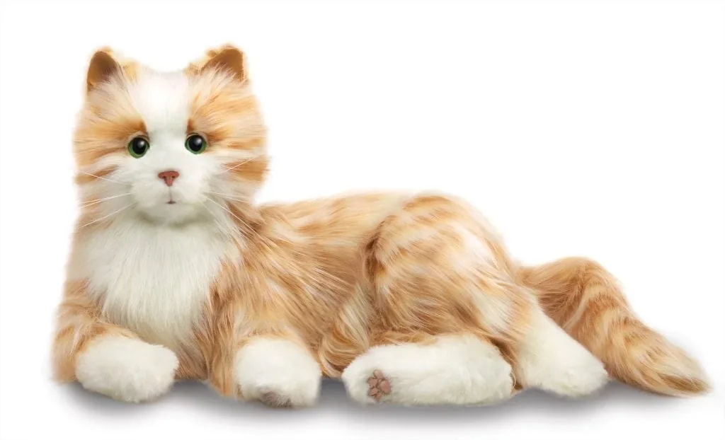 Joy for All Orange Tabby Companion Cat