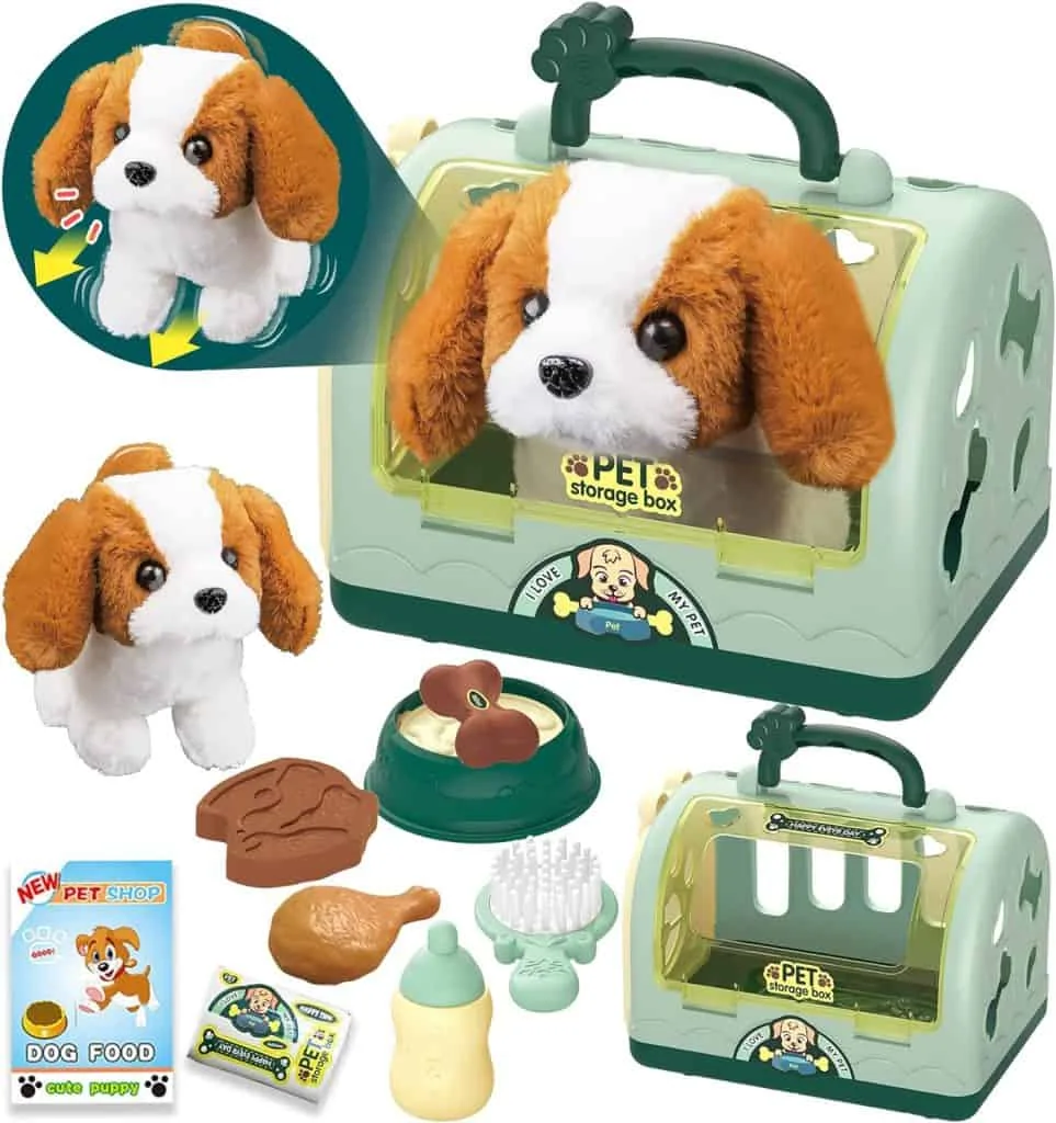 TEUVO Pet Care Playset Robot Dog