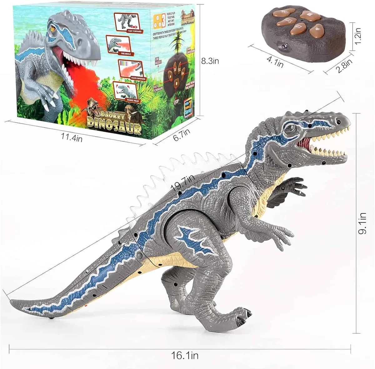 DAOKEY Dinosaur Remote Control Toy Review