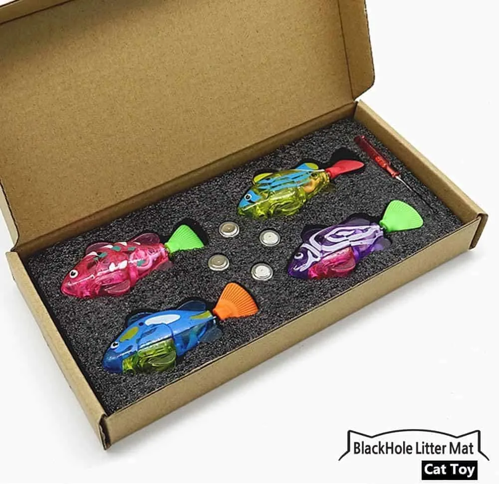 Indoor Cat Interactive Swimming Fish Toy Review