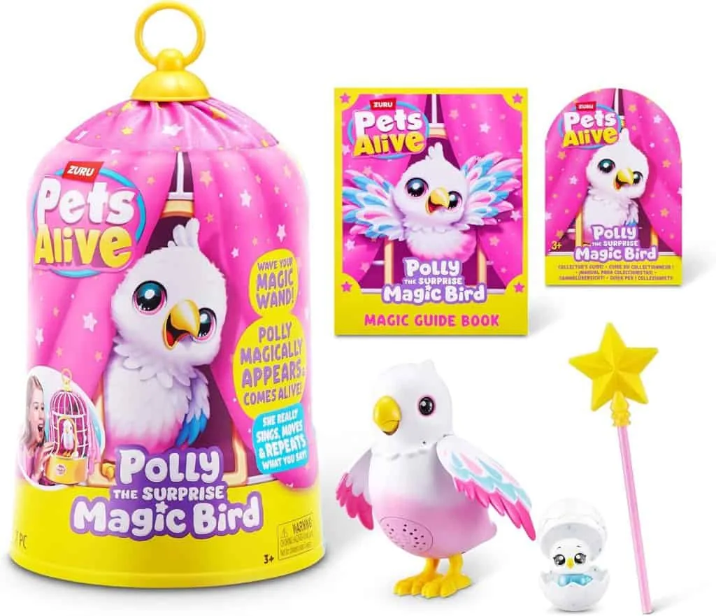 ZURU Pets Alive Polly the Surprise Magic Bird