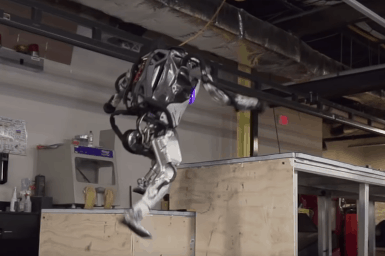 Watch: Humanoid Robots Finish a Parkour Obstacle Course