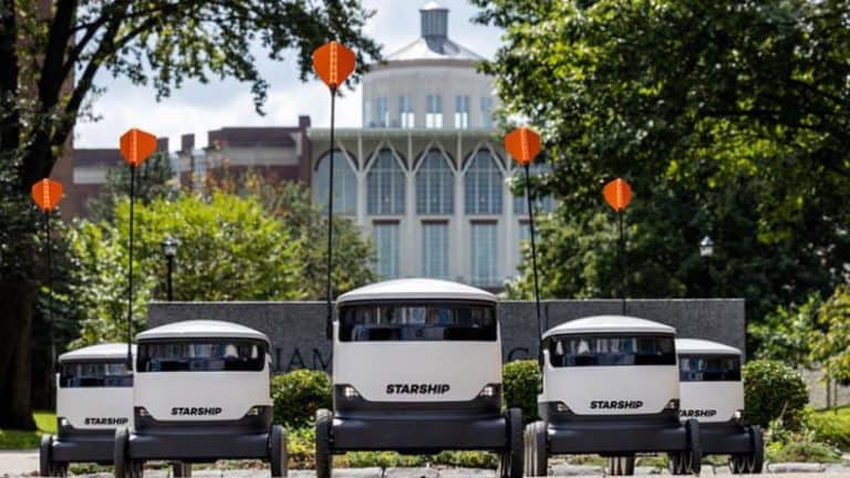Starship Technologies Launches Robot Food Delivery Service at University of Kentucky