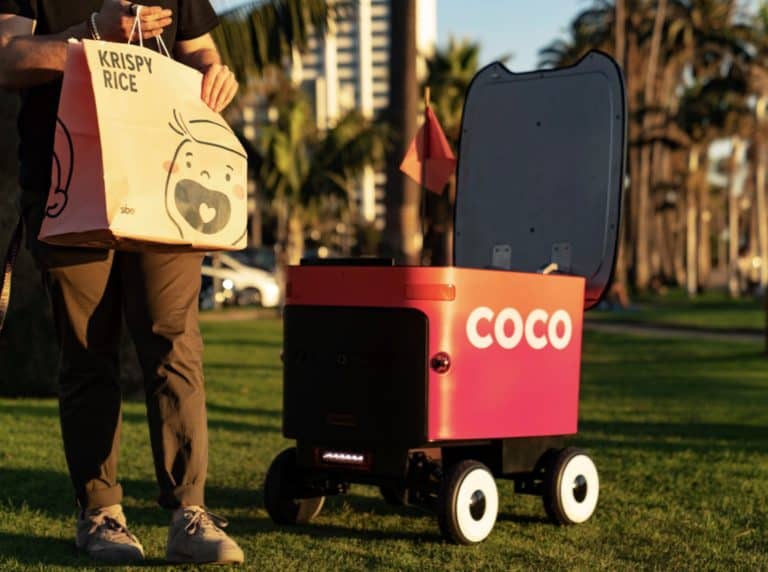 Coco Rolls Out Pink Delivery Robots in LA