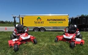 Sebert Landscaping Deploy Its First Autonomous Mowing Robots