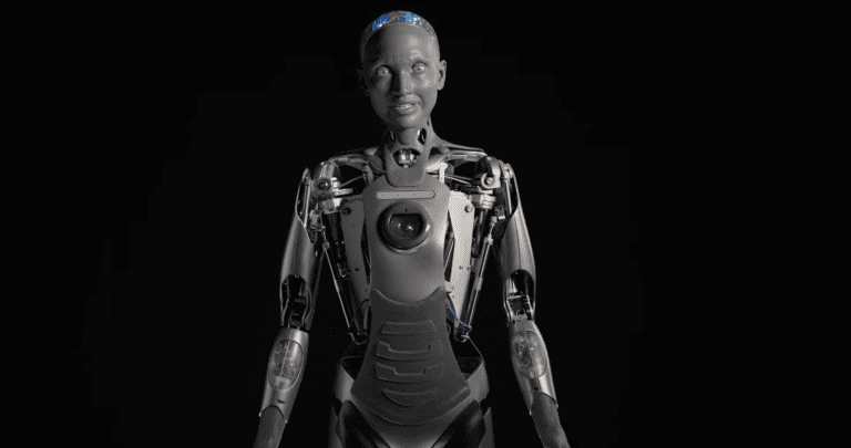 Las Vegas Sphere’s Humanoid Robot, Aura, Says Hello!