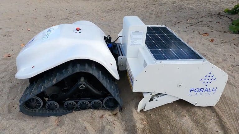 The City of Detroit, Michigan Deploys BeBot Robots to Clean Belle Isle Beach