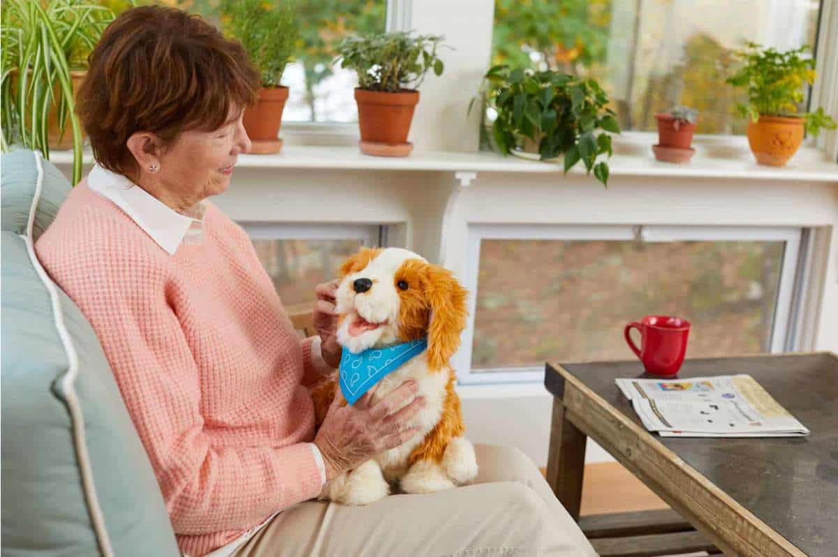 How Robot Pets Aid Dementia Patients
