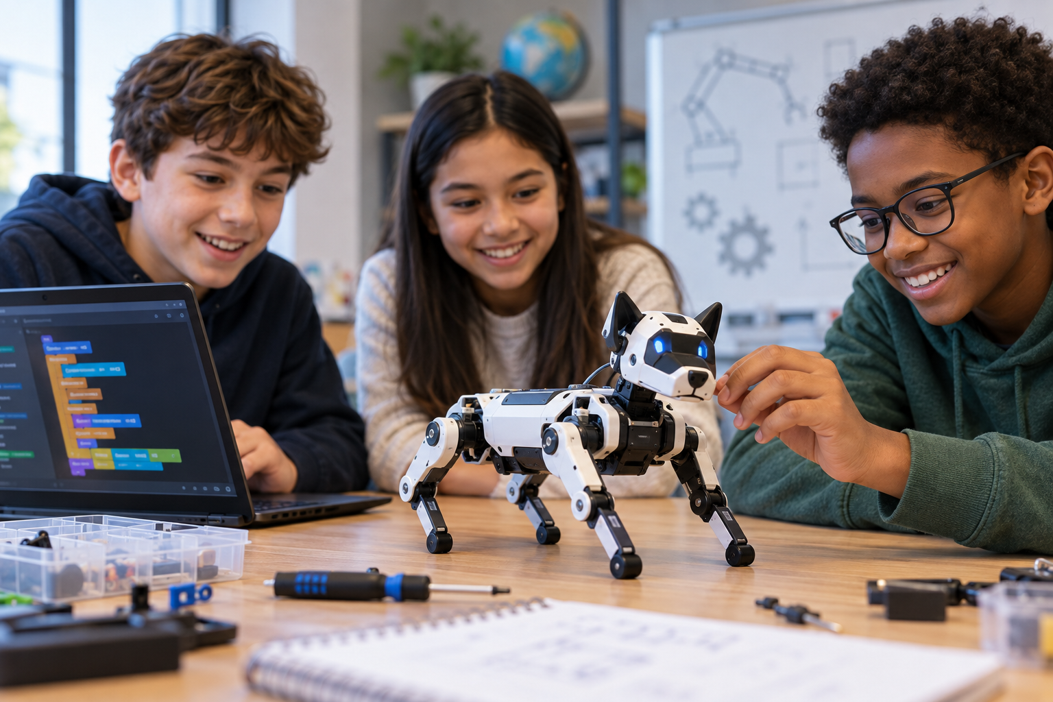 How to Use Robot Pets for STEM Education